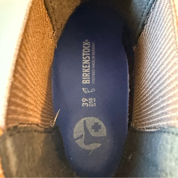 Birkenstock Women’s Highwood Slip On Leather Boots Brown EU 39 8 8.5 Unisex EUC - Picture 10 of 11